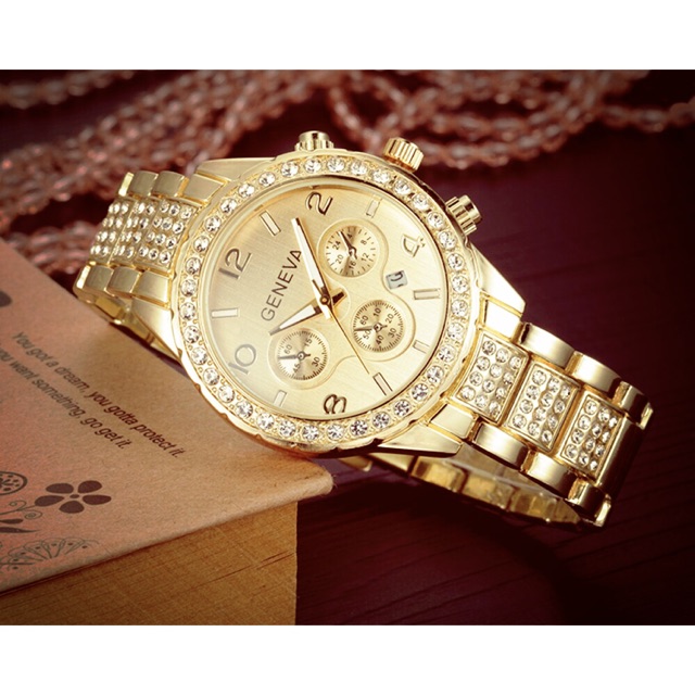 Đồng hồ nữ Geneva đính đá