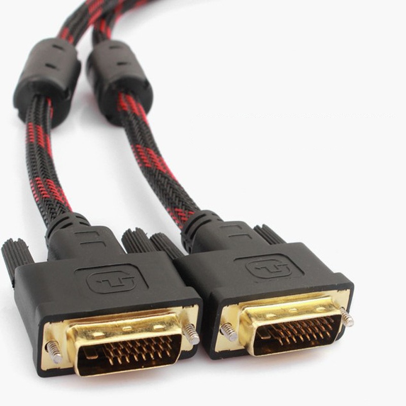 Dây Cáp DVI to DVI ( 24+1) dài 10m truyền tín hiệu tốt, tương thích với nhiều thiết bị công nghệ cao cấp -  Hàng chíhãng