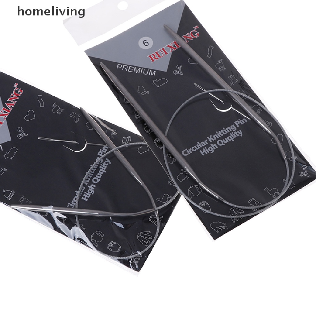 Bộ 11 Kim Đan Len Bằng Thép Không Gỉ Kích Thước 6-16 43 / 65 / 80cm