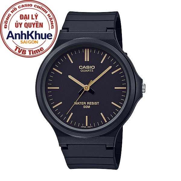 Đồng hồ nam dây nhựa Casio chính hãng Anh Khuê MW-240-1E2VDF (43mm)