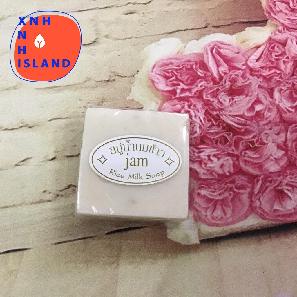 Xà Phòng Cám Gạo Jam Rice Milk Soap Thái Lan - 50g