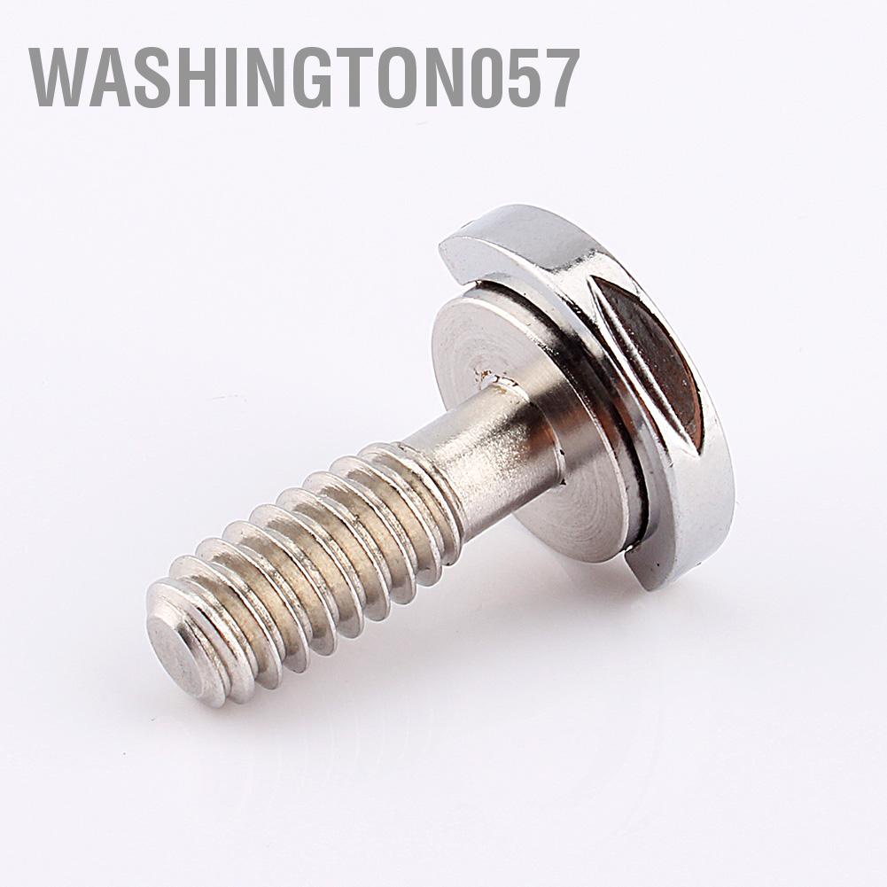 Washington057 1/4" D‑Ring Screw Stainless Steel For Camera Tripod Quick Release Plate Monopod