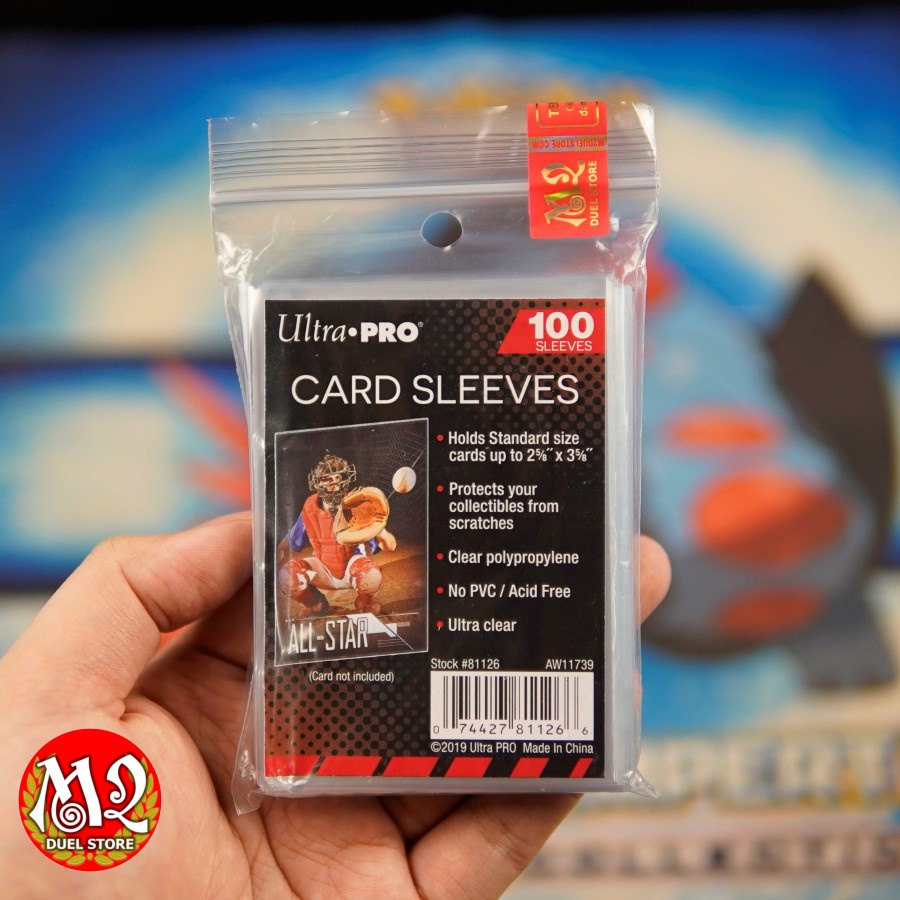 Bọc bài Standard Size Ultra PRO Classic giá rẻ - 100 cái cho Pokemon, Dragon Ball Super, Digimon