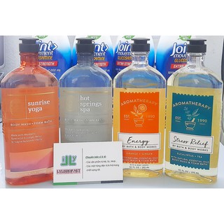 Sữa tắm thư giãn aromatherapy Bath & Body Works từ Mỹ chai 295ml stress Relief, sleep