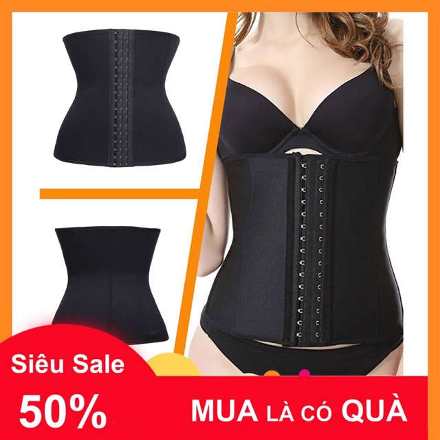 Đai Nịt Bụng Latex 9 Xương 30cm ITALYA Giảm Mỡ Bụng Sau Sinh 2709