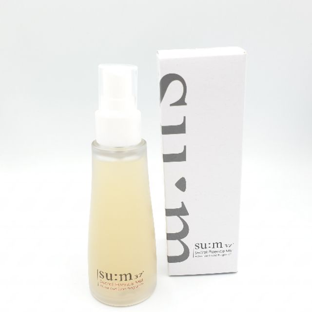 Xịt khoáng nước thần hồi sinh làn da trẻ đẹp su:m37 secret essence mist