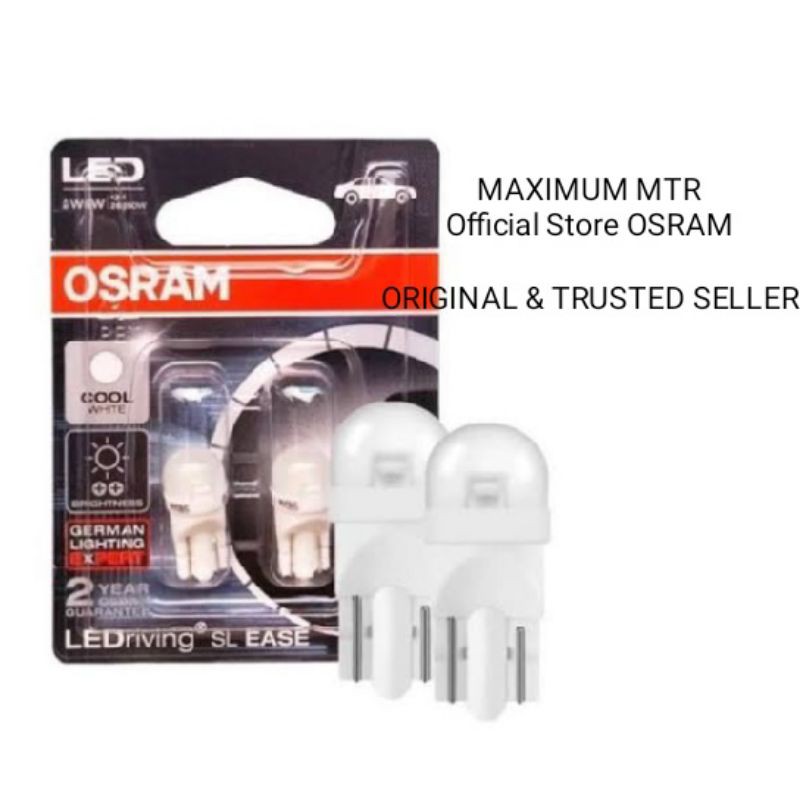 Osram Đèn Xi Nhan Led T10 Dusk W5W / 12v - Nmax - Variox - Aerox - Satria Fu Etc - Chính Hãng