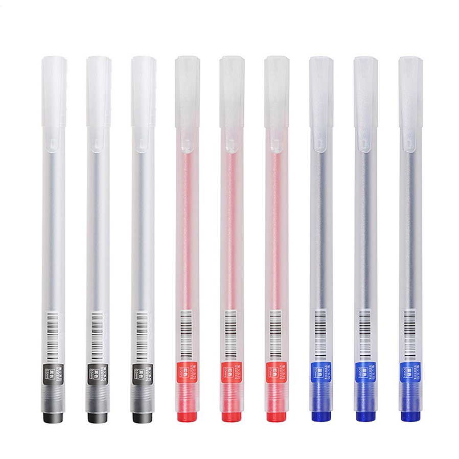 Set 3 Bút Mực Nước + 10 Ngòi Bút Mực Đen Tiện Dụng Cho Học Sinh / Văn Phòng