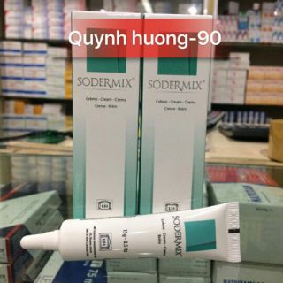 SODERMIX Cream 15g kem trị sẹo lồi,sẹo phì đại cực hiệu quả