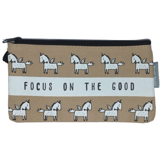 Bóp Viết Vải Moshi Moshi - Mẫu 3 - Màu Nâu - Moshi Moshi