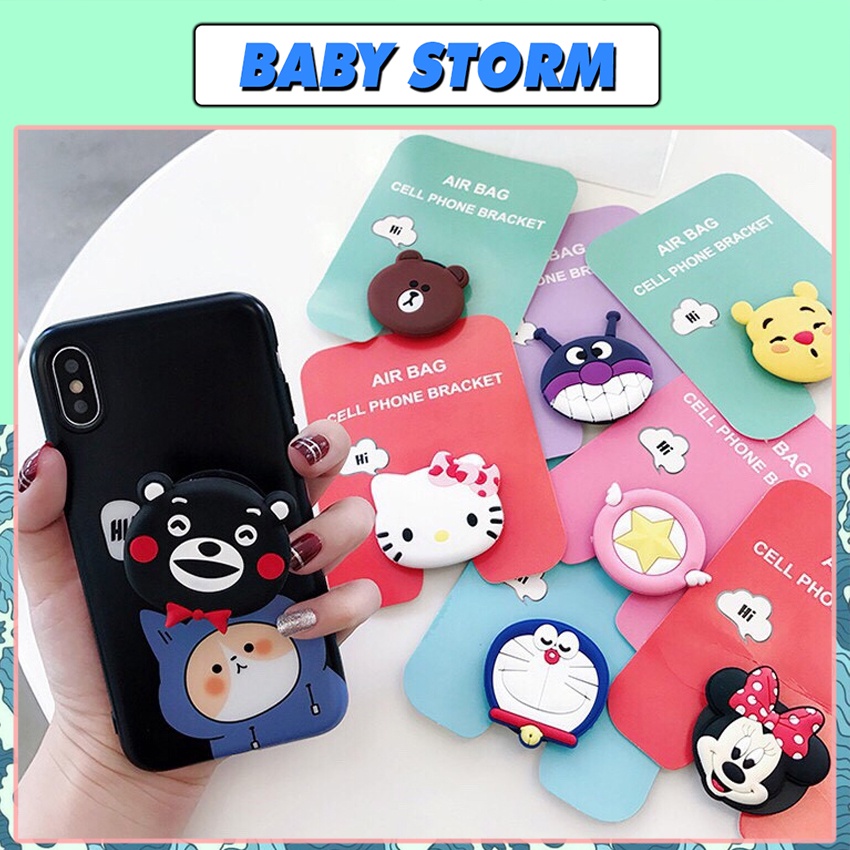 Giá Đỡ Điện Thoại Pop Dán Ngộ Nghĩnh Có Thể Điều Chỉnh Độ Cao Tiện Lợi - Baby Storm