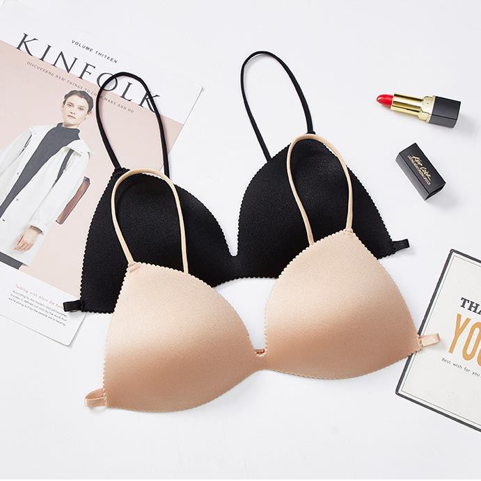 Áo ngực nữ không gọng su mút mỏng AMYRA đúc su nhẹ bara nữ trơn cái trước đệm tim nâng ngực sexy 02 | BigBuy360 - bigbuy360.vn