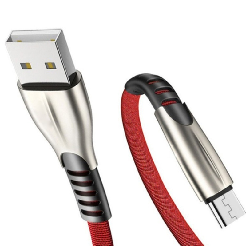 Dây Cáp Sạc Đồng Bộ Dữ Liệu USB Loại C Bằng Hợp Kim Kẽm Dài 1M Cho QC 3.0 Android Phon