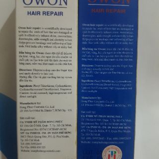 Dầu dưỡng tóc Owon