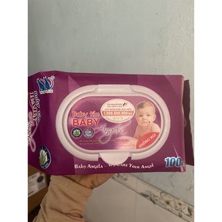 Khăn ướt tím 100tờ angerla