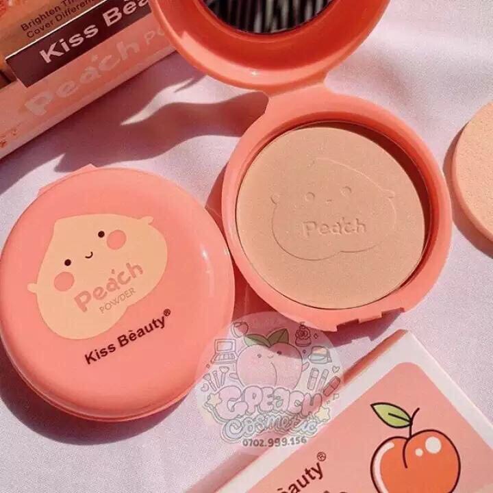 Phấn Nền Quả Đào Peach Powder Kiss Beauty | BigBuy360 - bigbuy360.vn