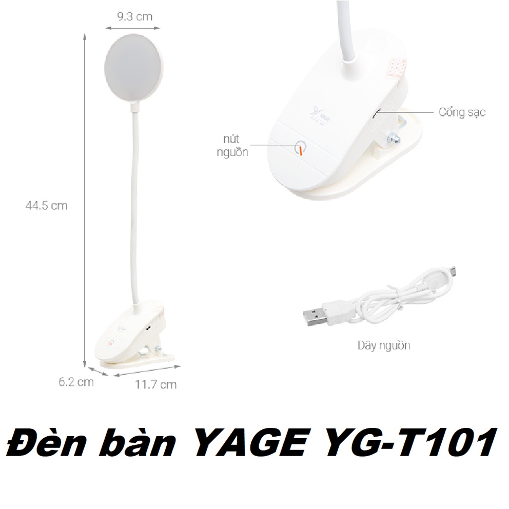 Đèn Bàn Yage YG-T101.W / YG-T102.W / YG-T401.W / YG-T402.W / YG-T403.W / YG-T404.W / YG-TW01