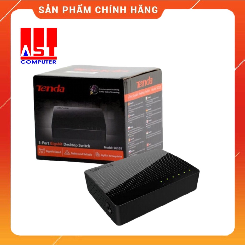 TENDA hub 5port SG105 10/100/1000Mbps