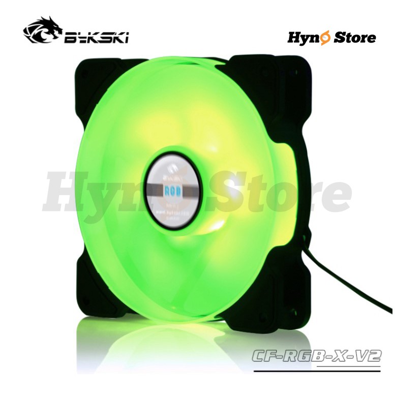Quạt tản nhiệt led RGB Bykski 12v sync main Tản nhiệt nước custom - Hyno Store