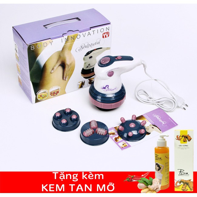 MÁY MASSAGE HỒNG NGOẠI GIẢM MỠ, GIẢM NHỨC MỎI CẦM TAY BODY INNOVATION