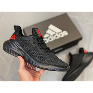 Giày Alpha Bounce 2019 nam nữ bền êm nhẹ cao cấp (đen đỏ)