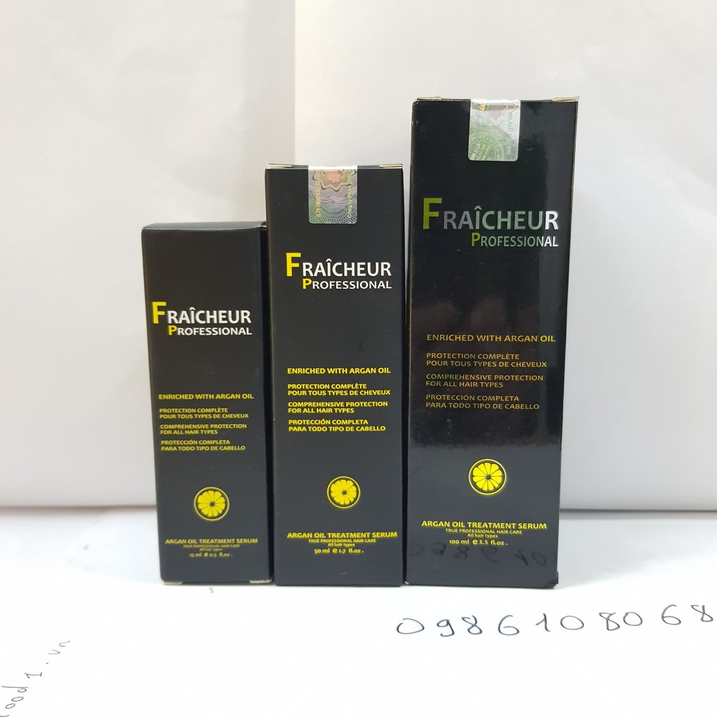 Tinh dầu phục hồi tóc hư tổn Fraicheur 15ml