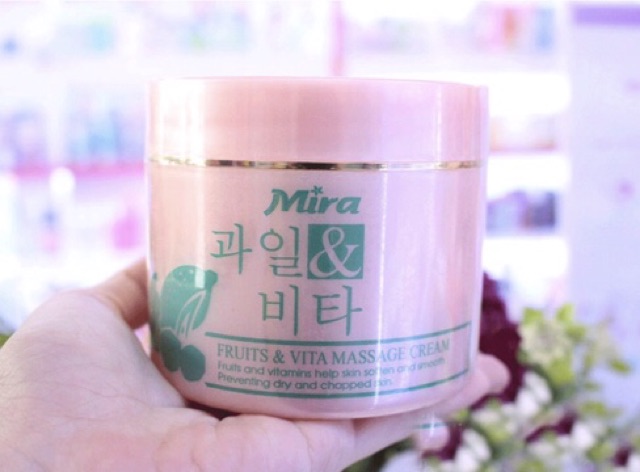 Kem Massage Mira Hồng Fruits & Vita Cleansing Cream (300ml) | BigBuy360 - bigbuy360.vn