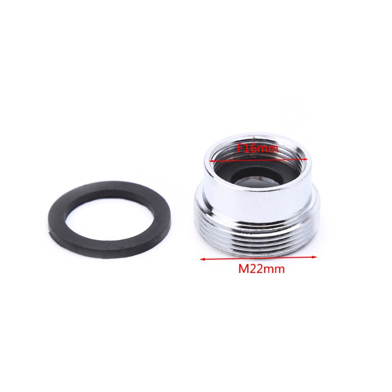 Đầu nối vòi nước ra 22mm bằng đồng thau mạ ren trong/ren ngoài kích thước tùy chọn