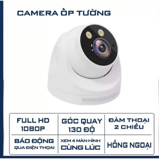 Camera IP giám sát không dây wifi DK200 Full HD -Camera ốp tường cảnh báo chuyển động, xem đêm có màu, có hồng ngoai