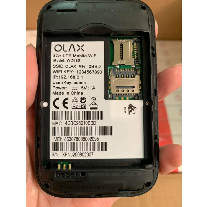 (Hàng Nguyên Hộp) Cục phát wifi 4G Olax Wd680 Đa Mạng - Phủ Sóng Cực Khỏe - Chất Lượng Cao - Xuất Nhật Bản | BigBuy360 - bigbuy360.vn
