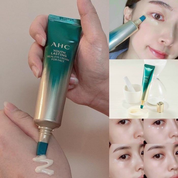 Kem Dưỡng Mắt Chống Lão Hóa Làm Sáng Và Săn Chắc Da AHC Youth Lasting Real Eye Cream For Face 30ml