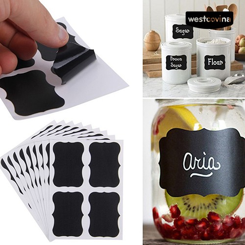 Bộ 40 Nhãn Dán Dùng Để Ghi Tên Cho Các Vật Dụng Nhà Bếp