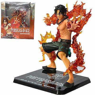 Mô hình nhân vật Ace Hỏa Quyền đảo hải tặc Có 2 Đầu Thay Thế