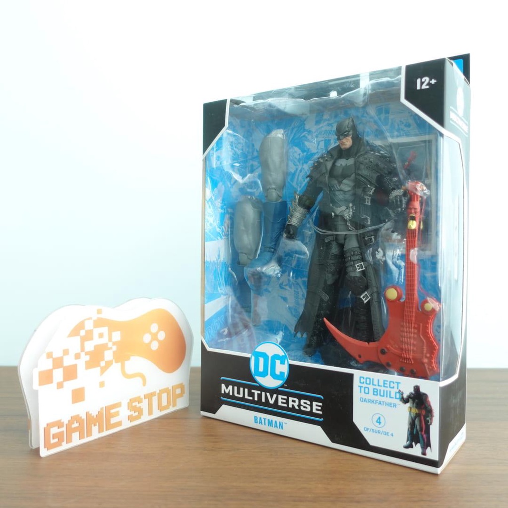 Mô hình DC Multiverse Batman 18cm Darkfather Build A Death Metal McFarlane CHÍNH HÃNG MỸ DCMF31