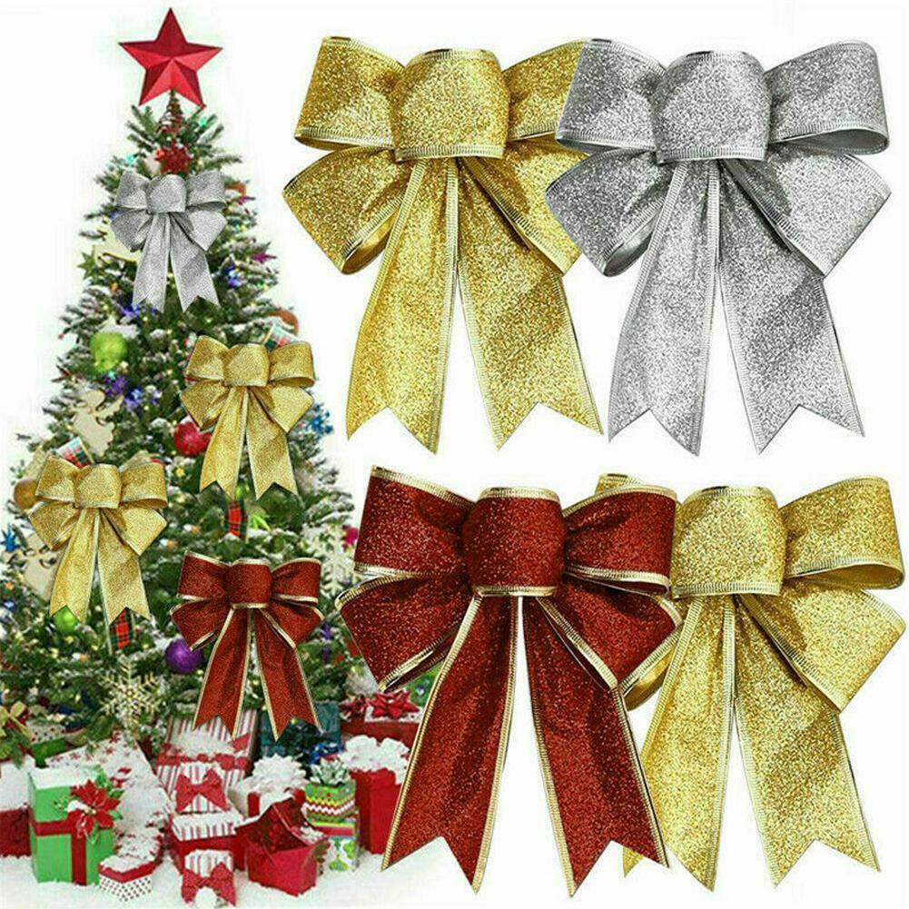 Nơ Trang Trí Cây Thông Giáng Sinh