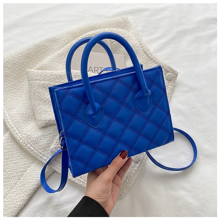 Túi Xách Đeo Vai Hình Vuông Nhỏ Màu Trơn Thời Trang Mới 2022 Cho Nữ