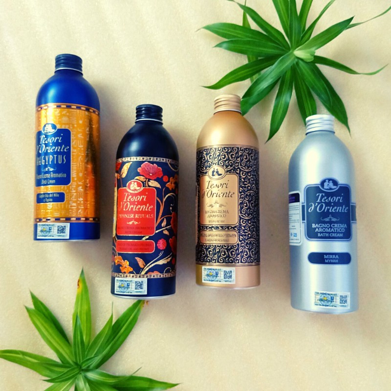 [Hàng Chính Hãng] Sữa Tắm Xích Lưu Hương Nước Hoa Ý Tesori D’Oriente 500ml (Có Vòi Tesori)