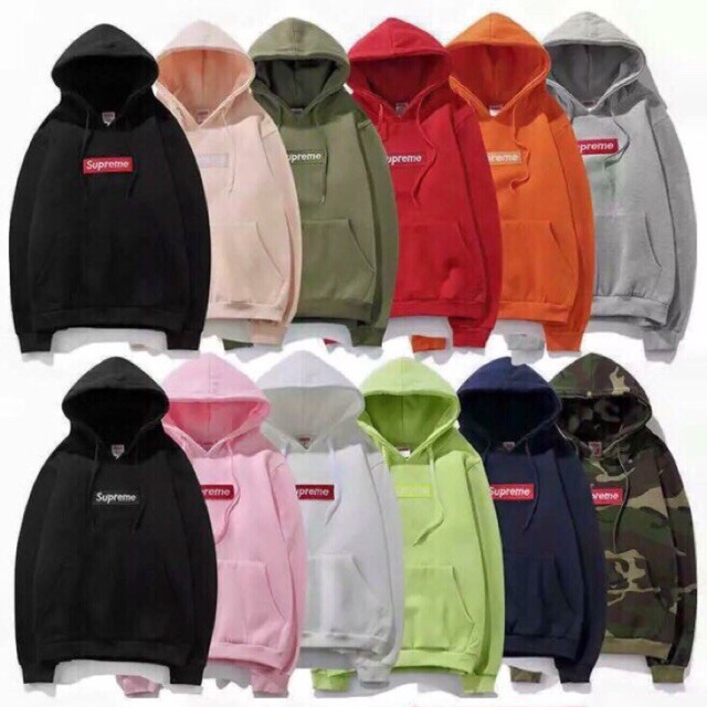 Nỉ hoodie supreme nam tính cho nam ( form rộng từ 55 đến 70 kí nhé)