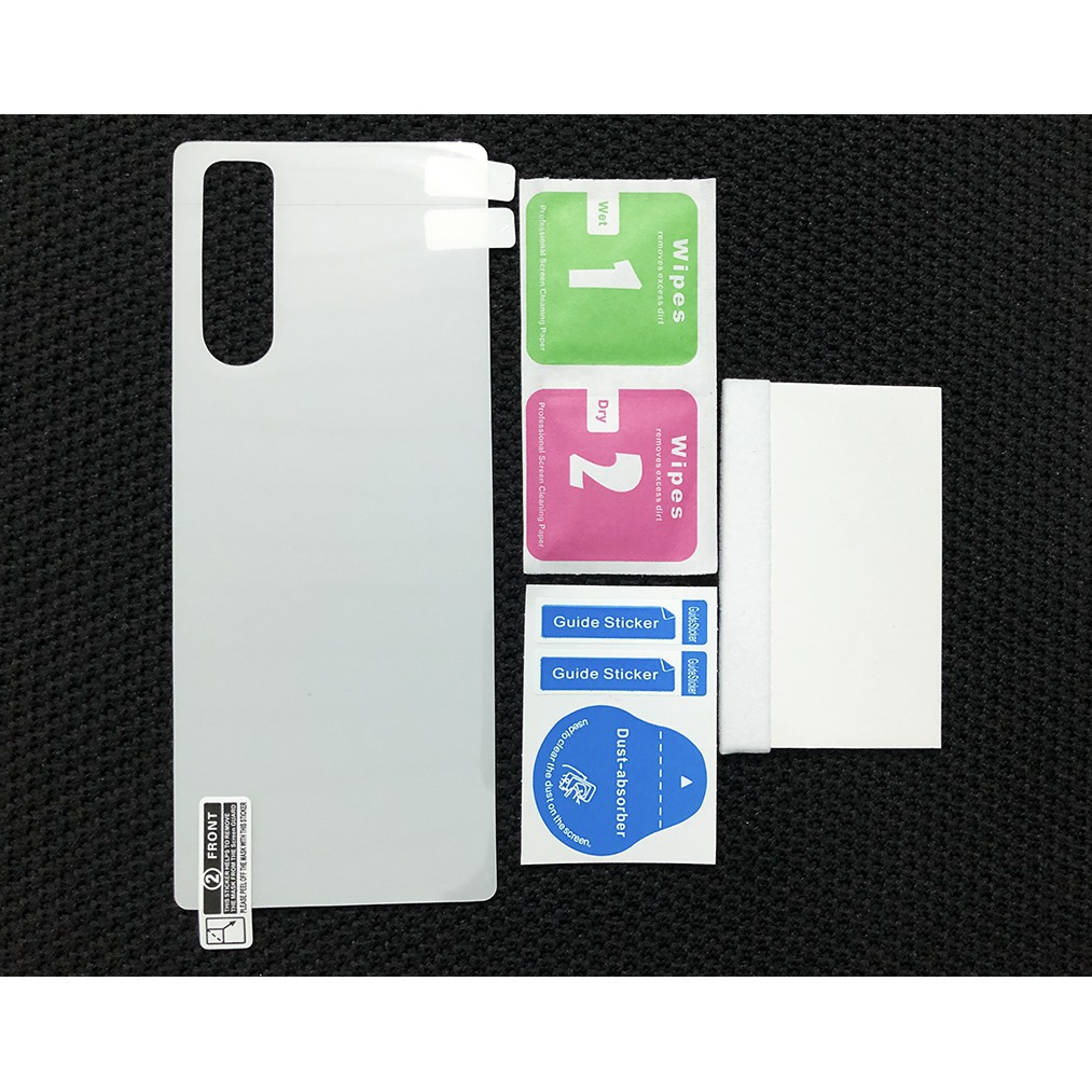 Miếng dán dẻo SONY 1 / SONY 1 mark 2 / SONY 5 mặt trước và mặt sau