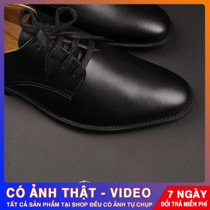 TẾT [HÀNG HIỆU NHẬP KHẨU] Giày tây nam/Giày nam da thật công sở Derby, Rainbow RBMLS 010 -CÓ BẢO HÀNH . ₈ . `