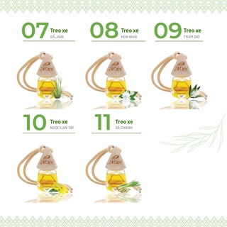 Tinh dầu treo xe Sả Java 24Care 10ml