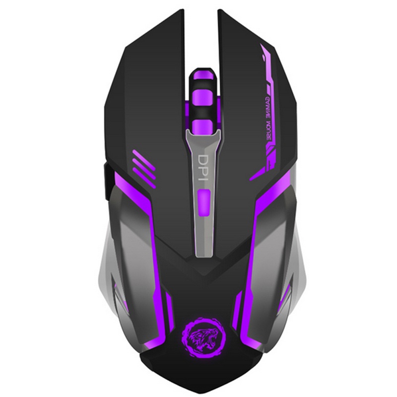 Chuột Quang Gaming Không Dây 2400 DPI Có Thể SạC LạI
