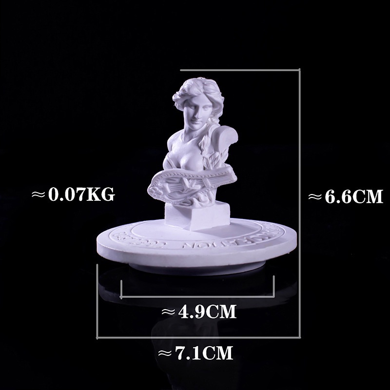 Cốc Đựng Nến Thơm Nhân vật châu Âu David Ariadne - Candle DIY
