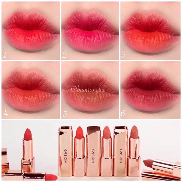 [New 2019] Son Lì Mịn Môi G9Skin First V-Fit Lip Stick | BigBuy360 - bigbuy360.vn