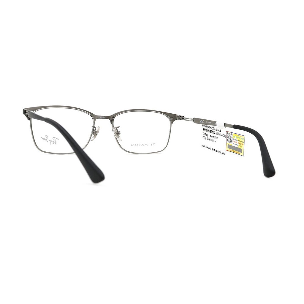 RB8751D-Gọng kính nam nữ Rayban chính hãng (54-17-145), thiết kế dễ đeo bảo vệ mắt