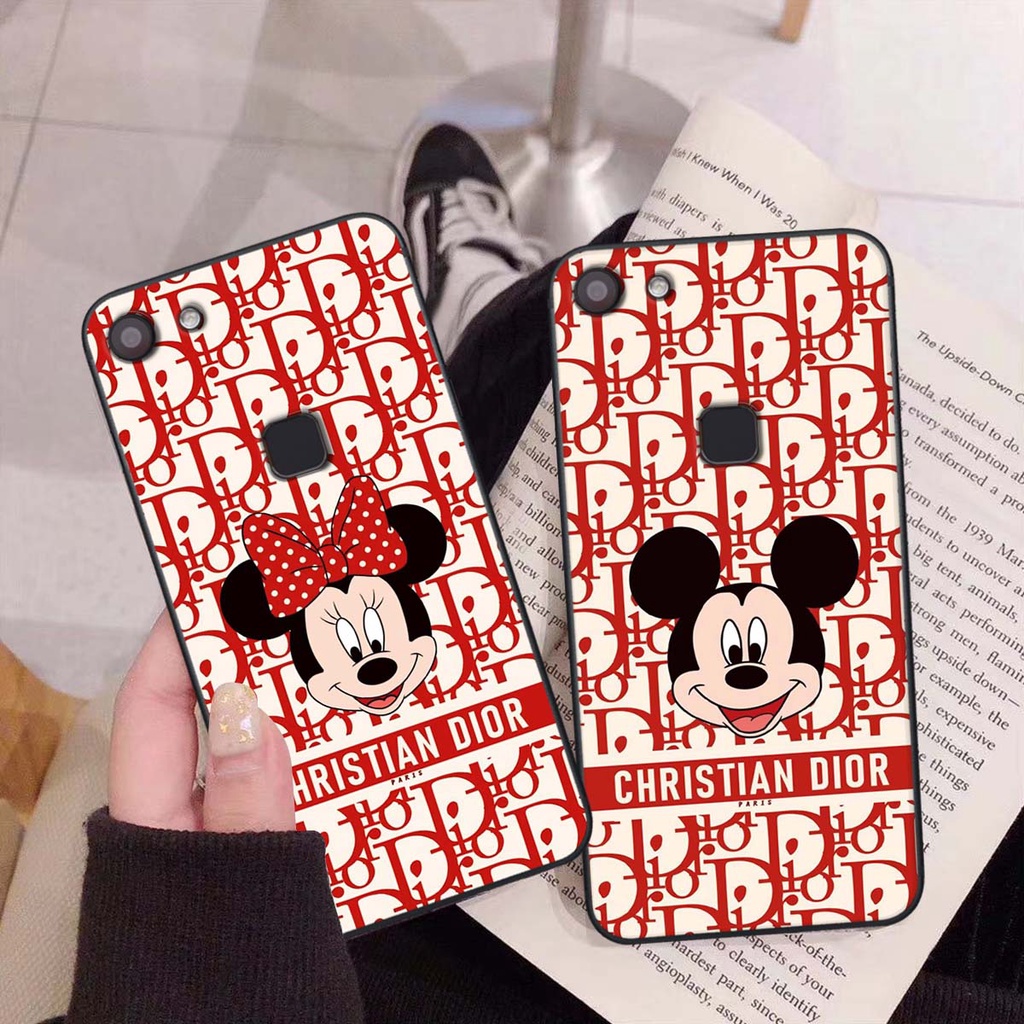 Ốp lưng Vivo V7 / V7 Plus hình thương hiệu, thời trang, cute, đáng yêu