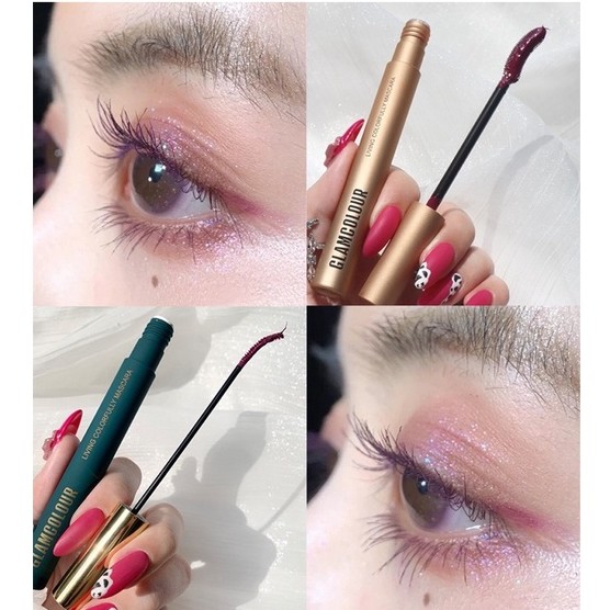 Mascara đầu mảnh chải mi trên và dưới cong dày tự nhiên GlamColour Onni Official | BigBuy360 - bigbuy360.vn
