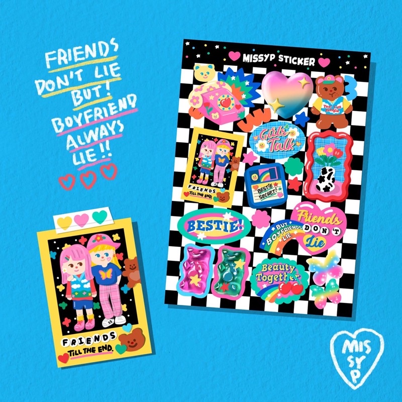STICKER BESTIE SECRET