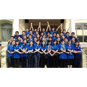 (ÁO ĐOÀN THANH NIÊN TÌNH NGUYỆN DÀI TAY NAM NỮ )