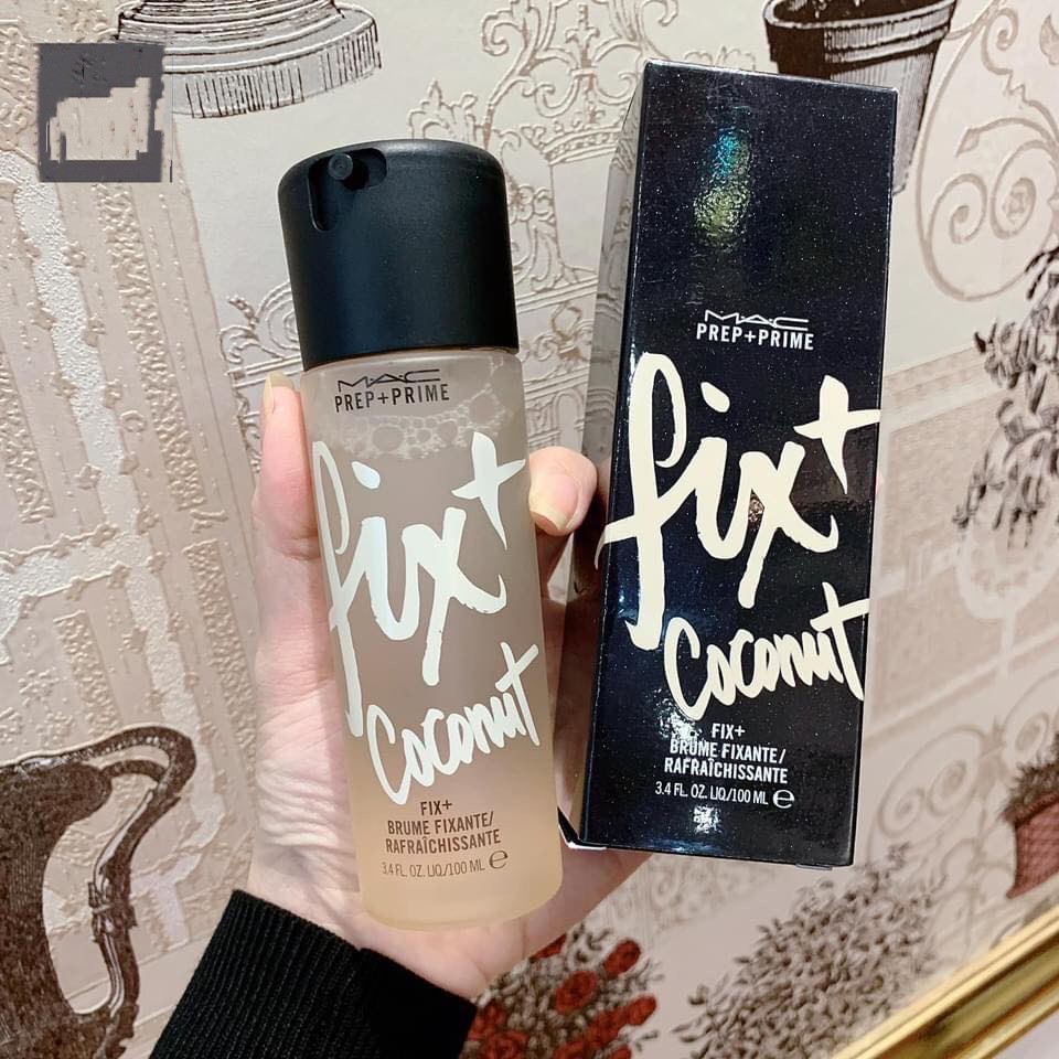 Xịt khoáng khoá lớp makeup M A C Prep + Prime Fix+ coconut | BigBuy360 - bigbuy360.vn